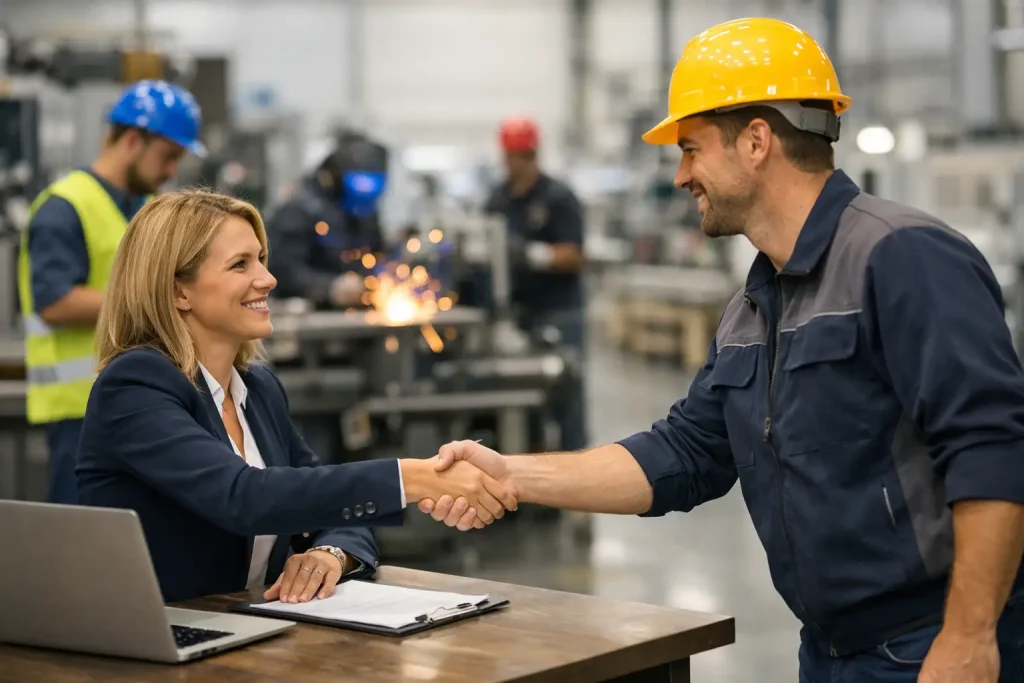 Embauche rapide secteur manufacturier