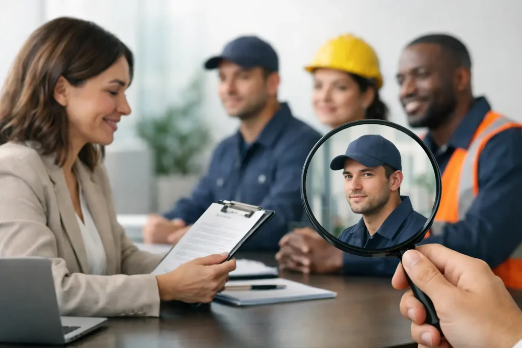 Présélection candidats manufacturier efficace