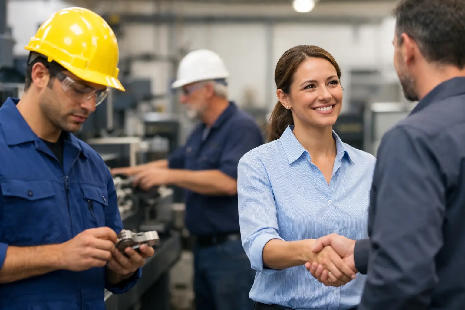 Embauche temporaire ou permanente manufacturière