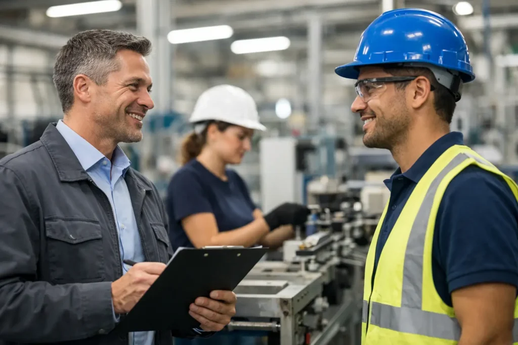 Placement de personnel de production efficace