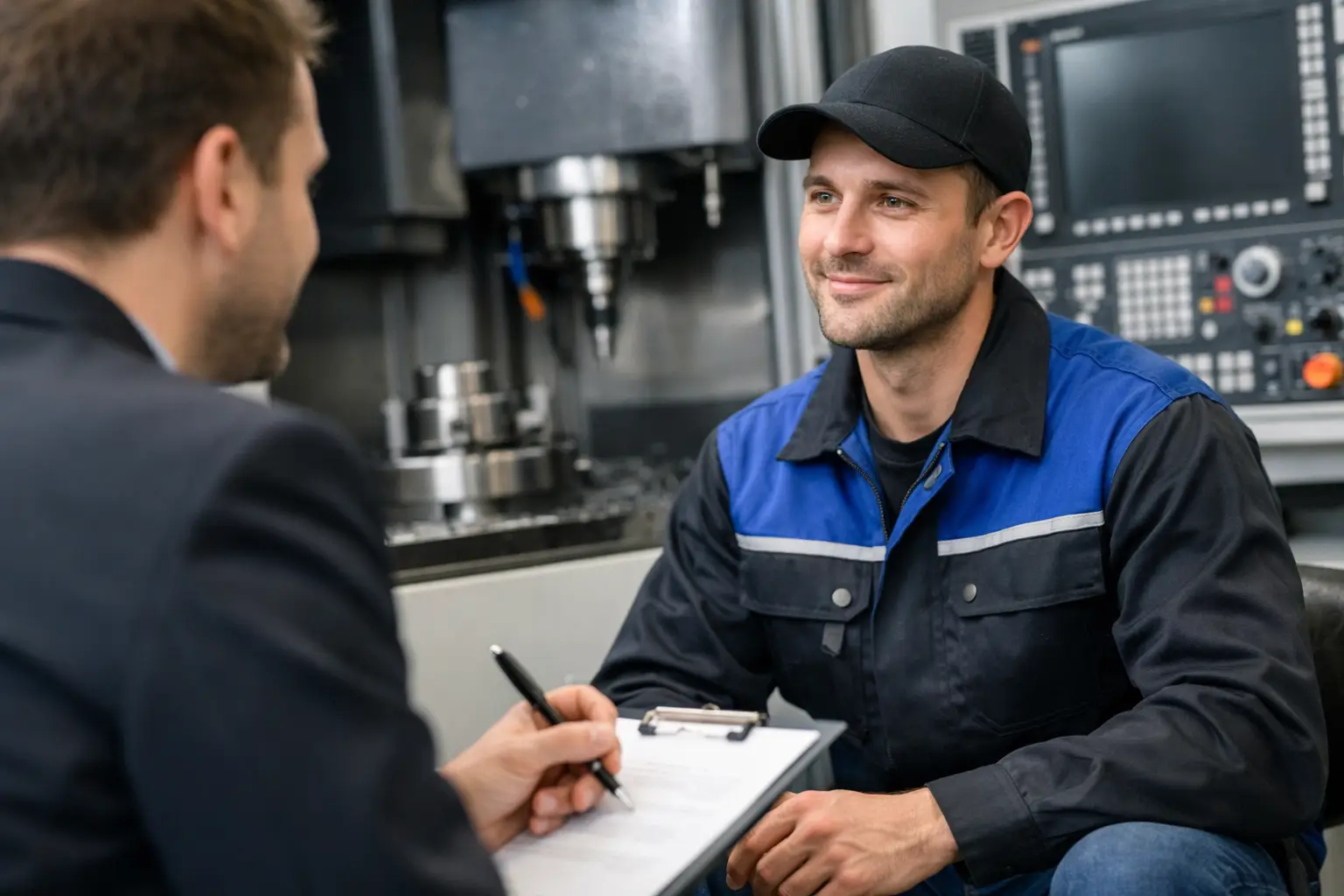 12 questions d’entretien opérateur CNC à poser