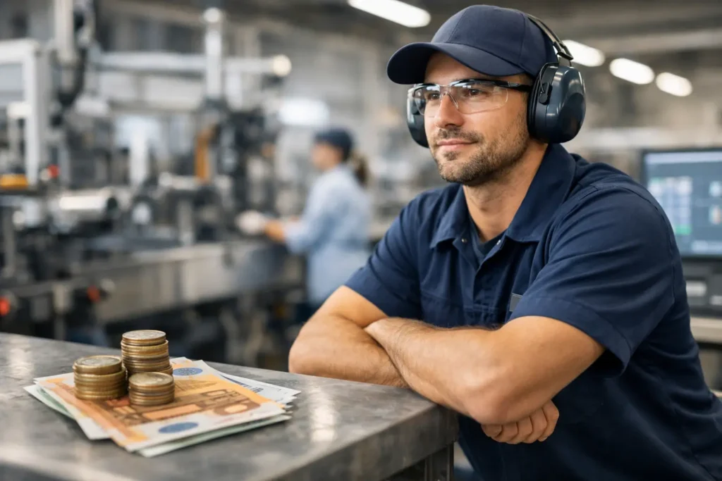 Quel salaire pour un opérateur de production ?
