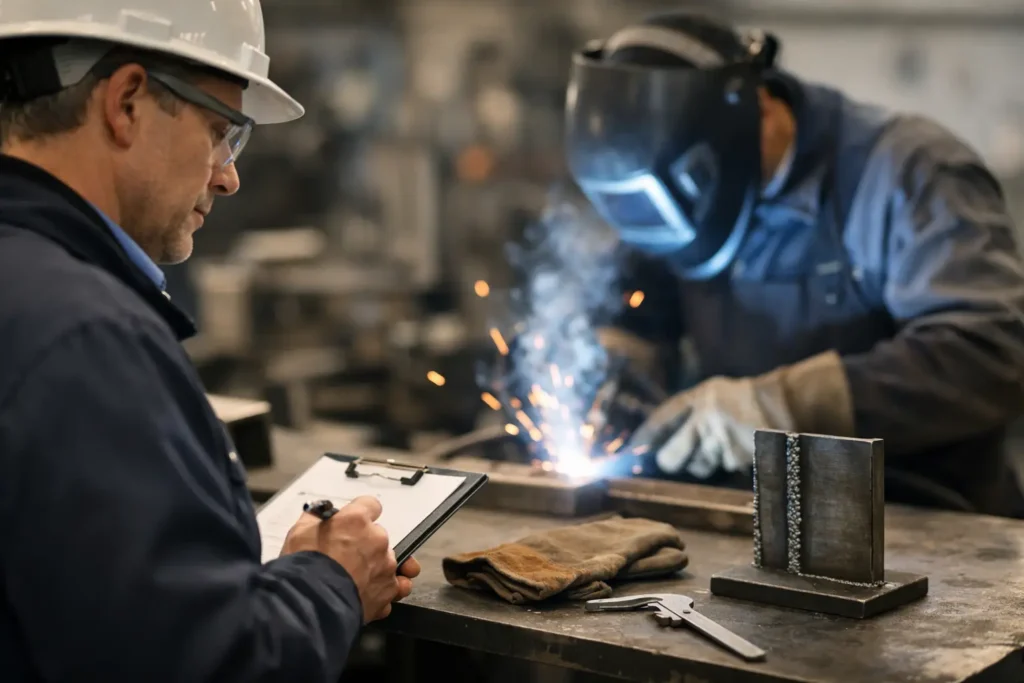 Comment évaluer les compétences des soudeurs
