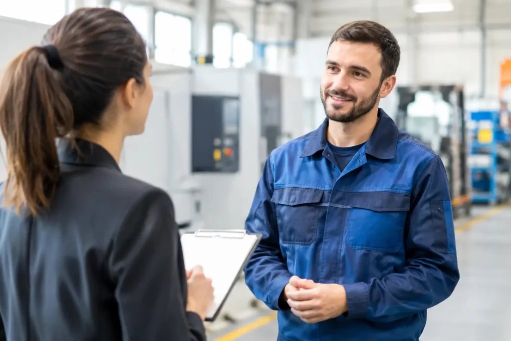 Entrevue opérateur production : 8 questions utiles